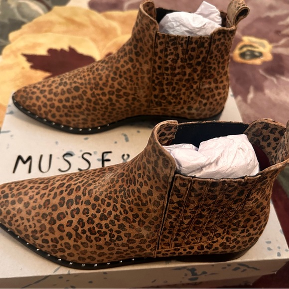 Musse & Cloud Kelis Chelsea boot. Leopard print. EU 39/US size 8. Like new - Picture 6 of 8